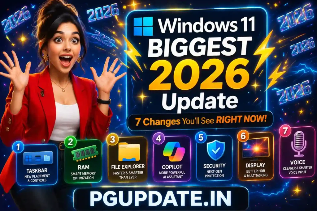 Windows 11's Biggest 2026 Update: 7 Changes