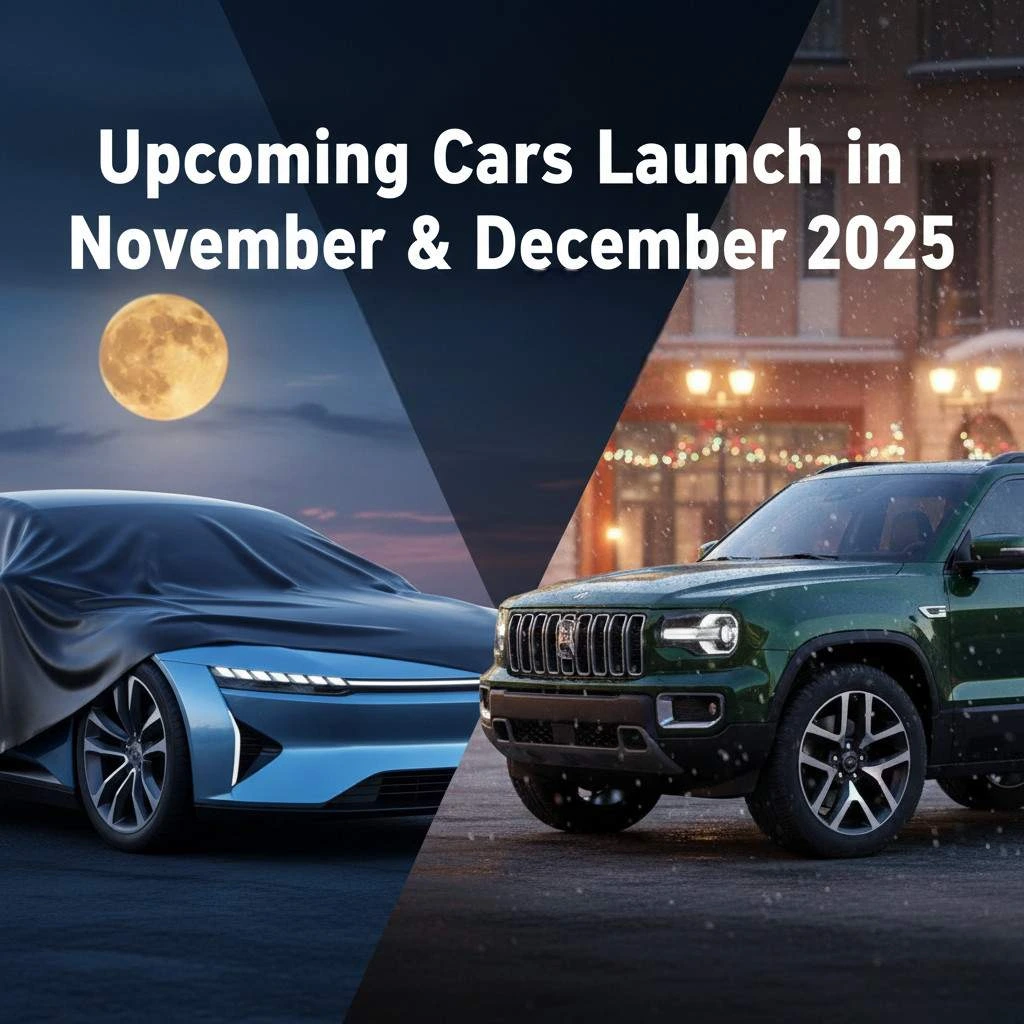 Upcoming Cars Launch in November & December 2025