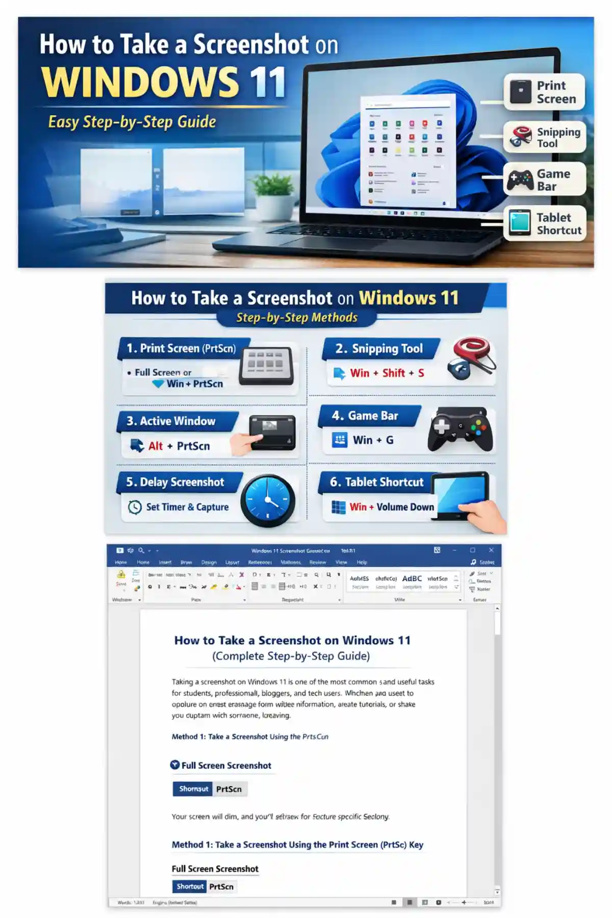 How to Take a Screenshot on Windows 11