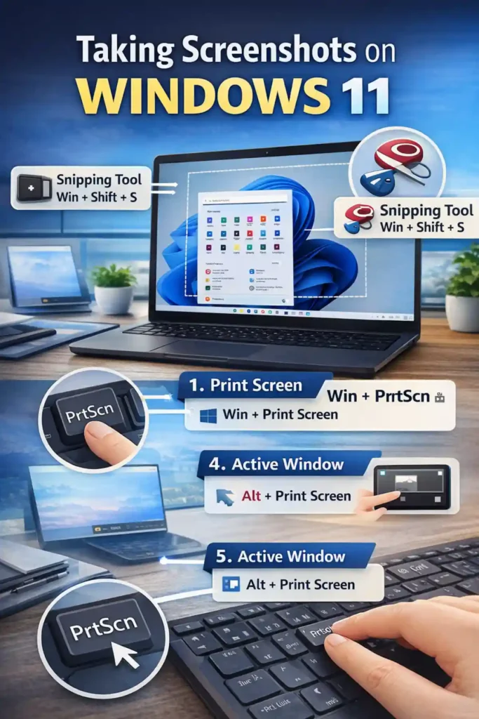 How to Take a Screenshot on Windows 11