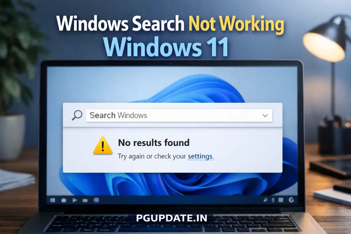 Windows Search Not Working Windows 11
