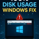 100% Disk Usage Windows Fix