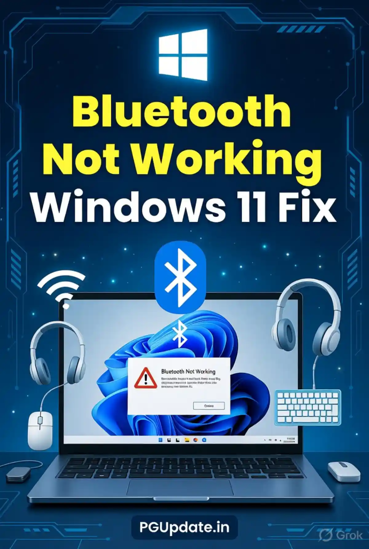 Bluetooth Not Working Windows 11 Fix