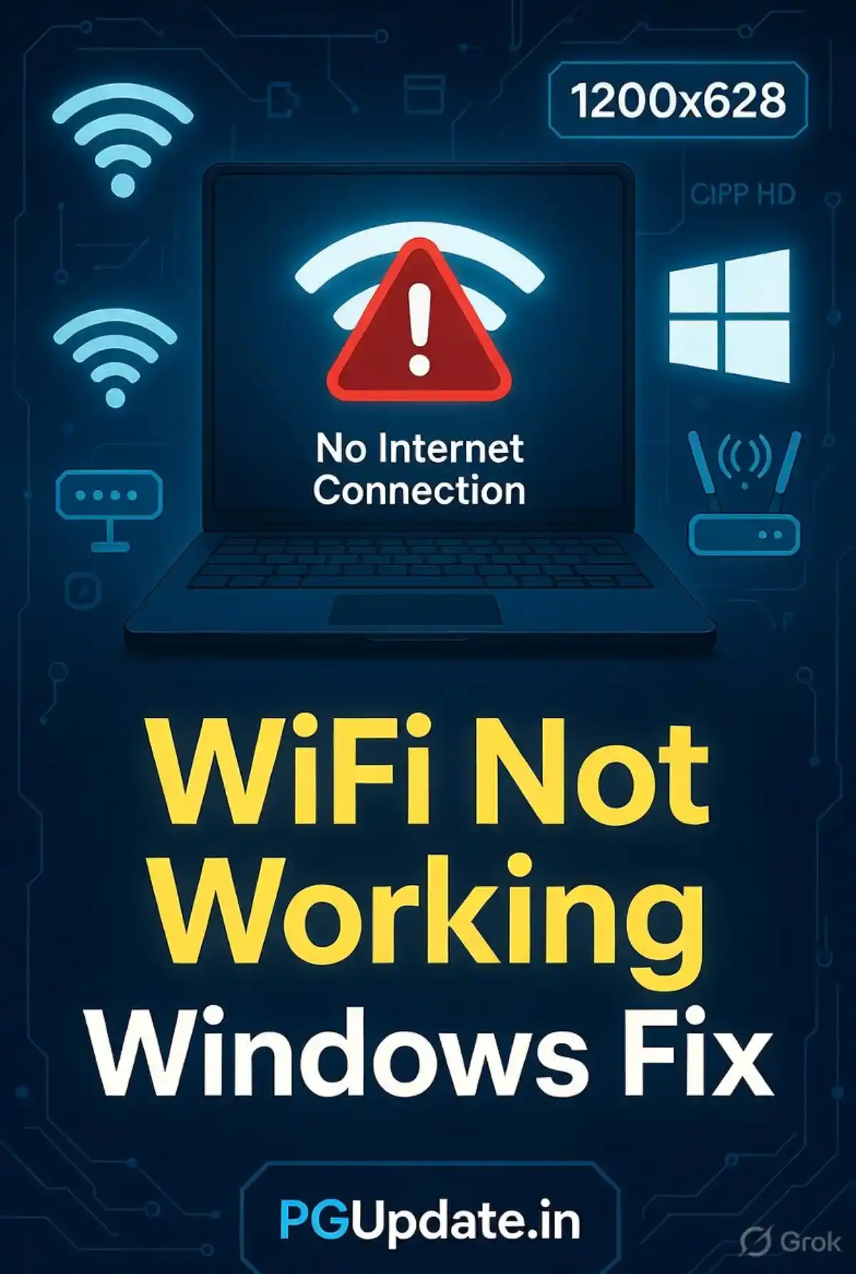 WiFi Not Working Windows 10 Fix