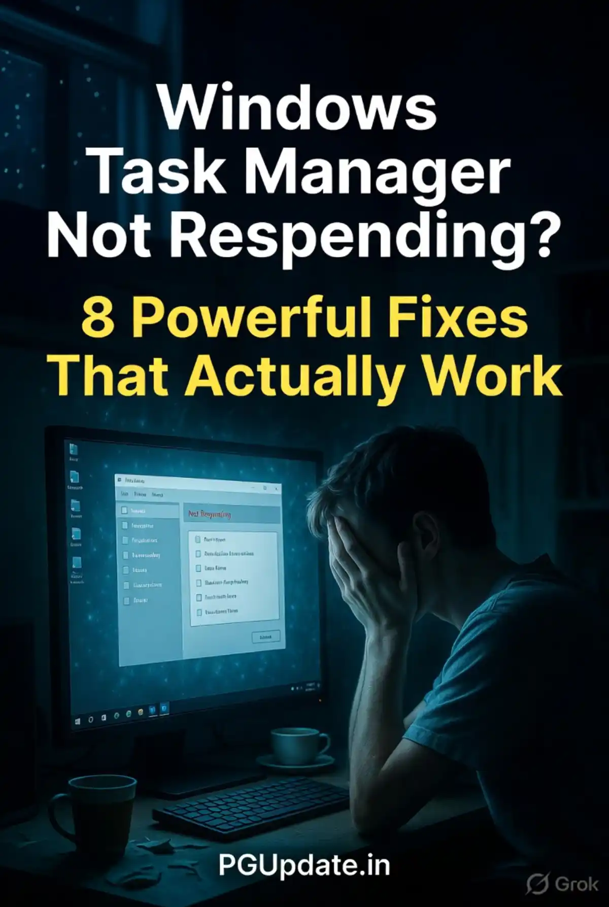 Windows Task Manager Not Responding – 8 Powerful Fixes That Actually Work (2026)