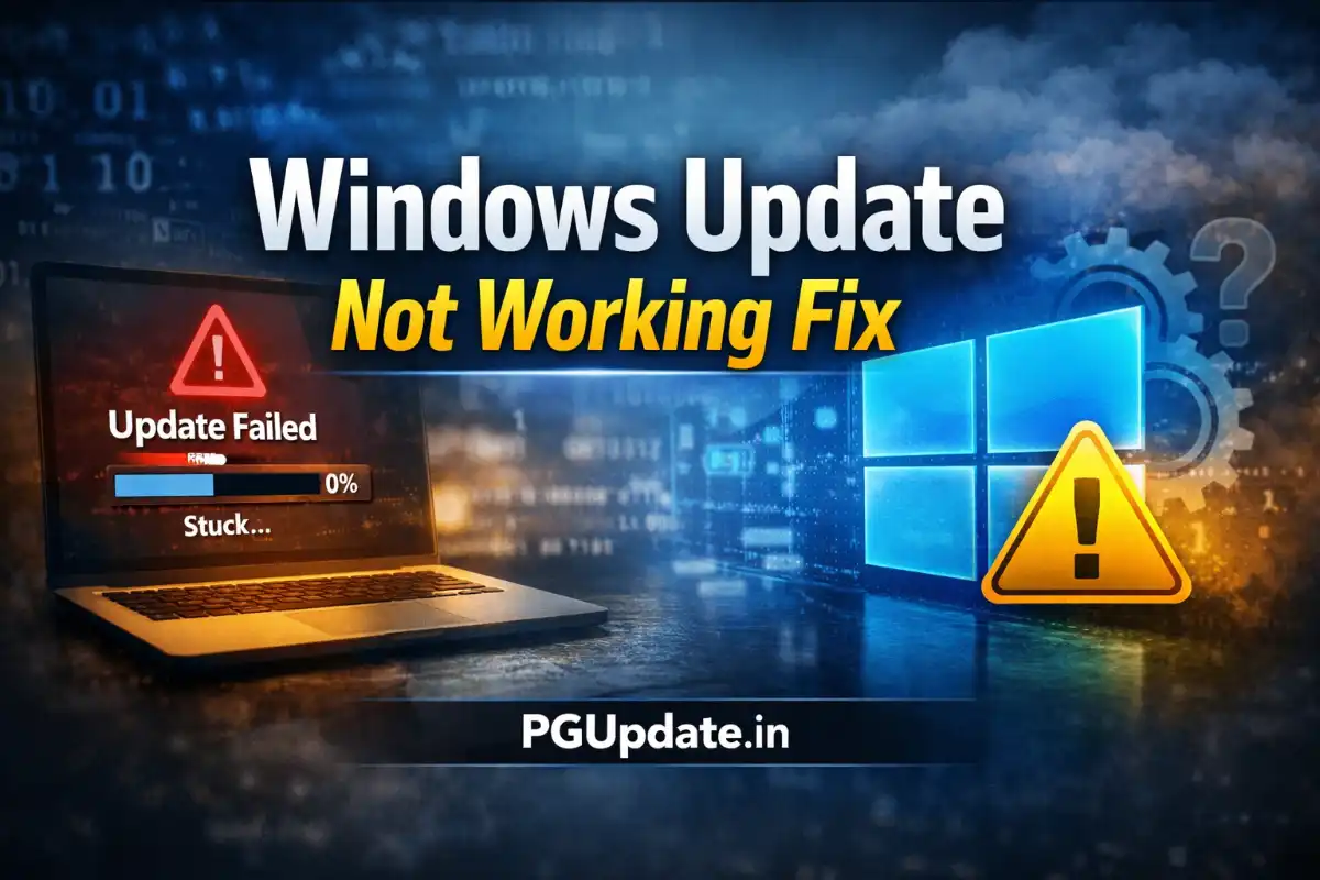 Windows Update Not Working Fix