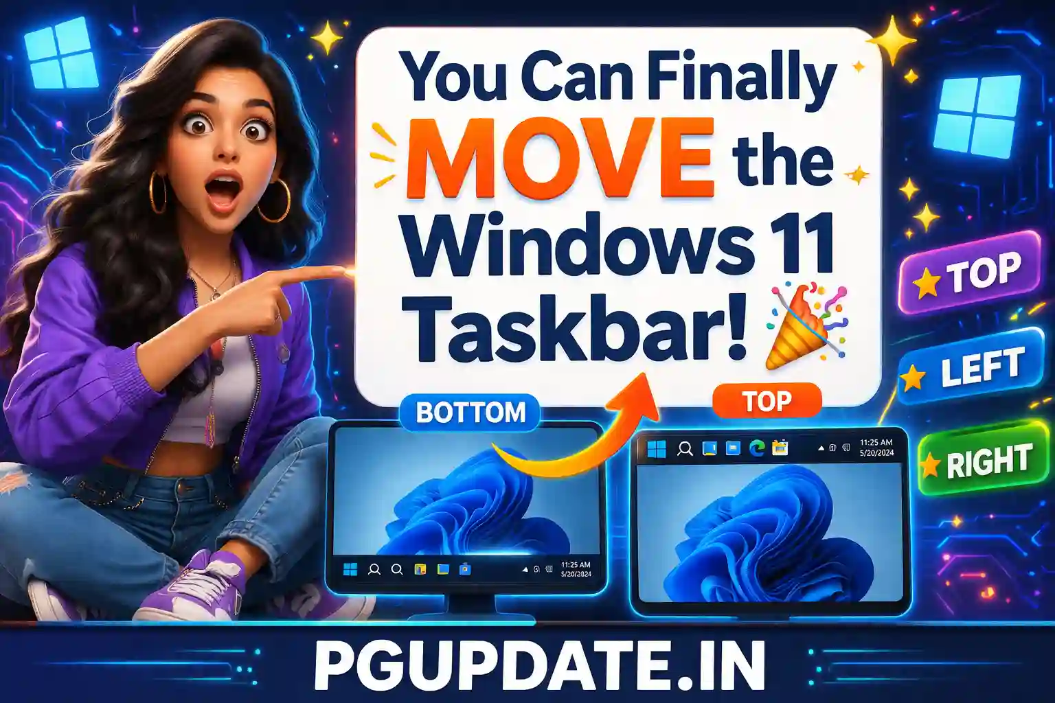 You Can Finally Move the Windows 11 Taskbar