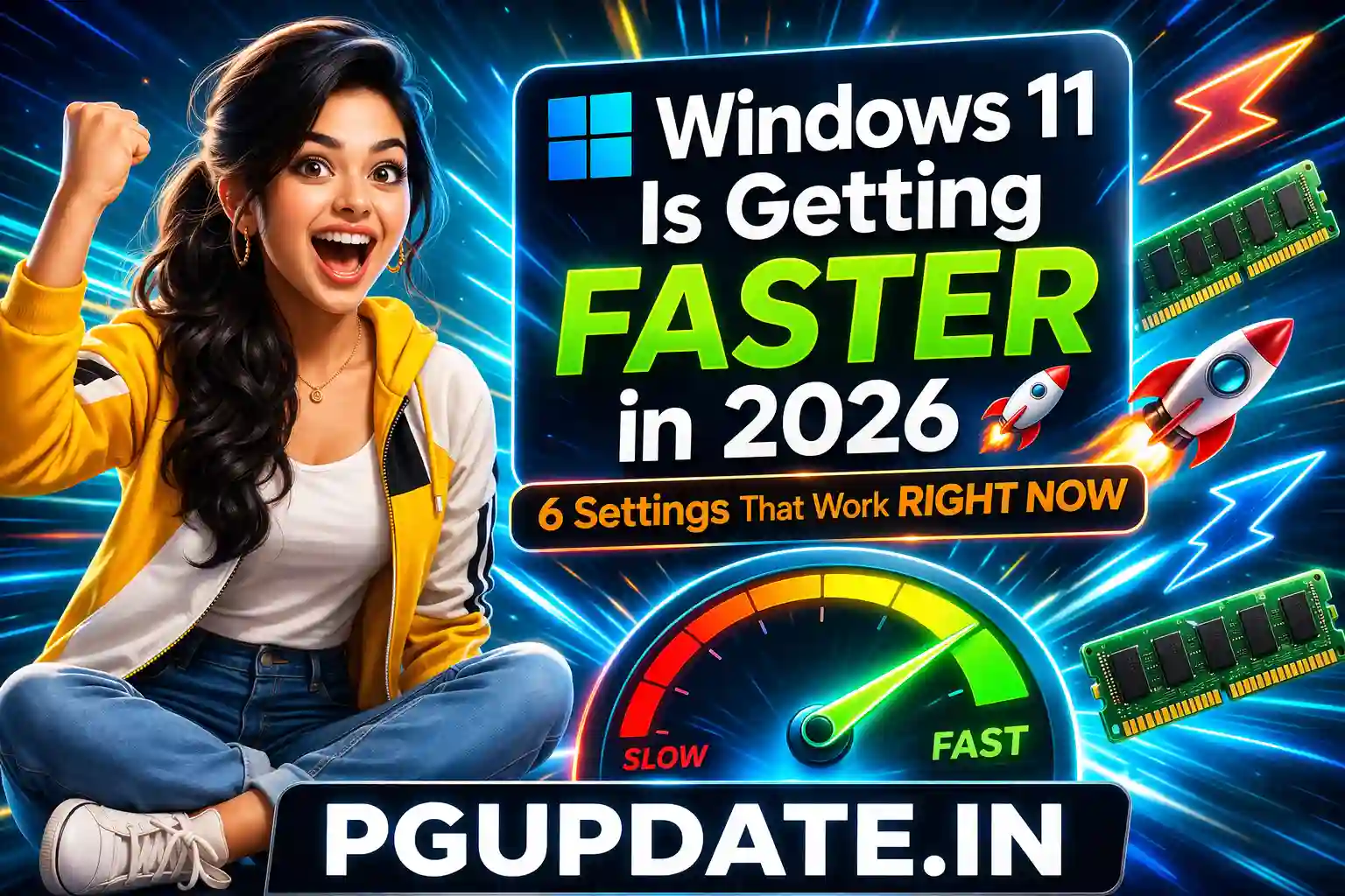 Microsoft Is Finally Making Windows 11 Faster in 2026 — Here's What's Changing