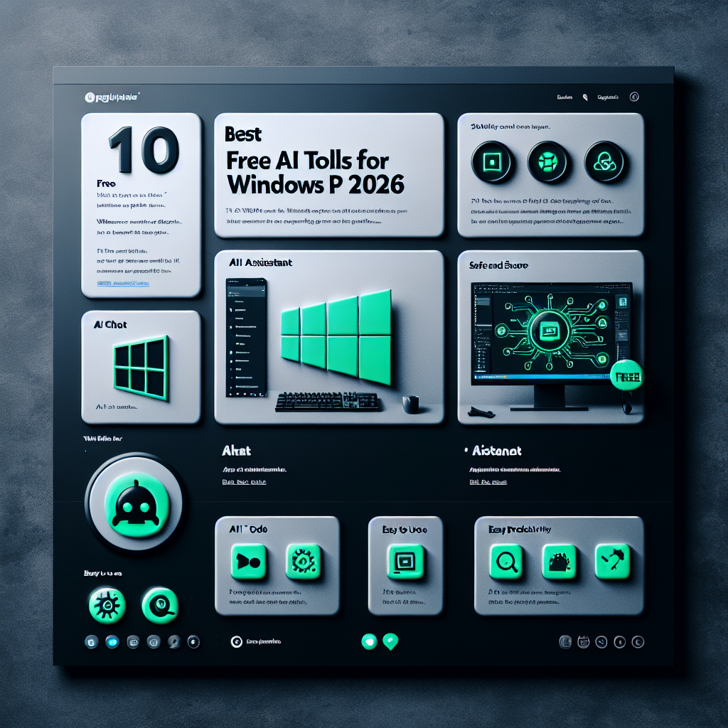 10 Best Free AI Tools for Windows PC 2026 - No Subscription Needed - PGUpdate.in